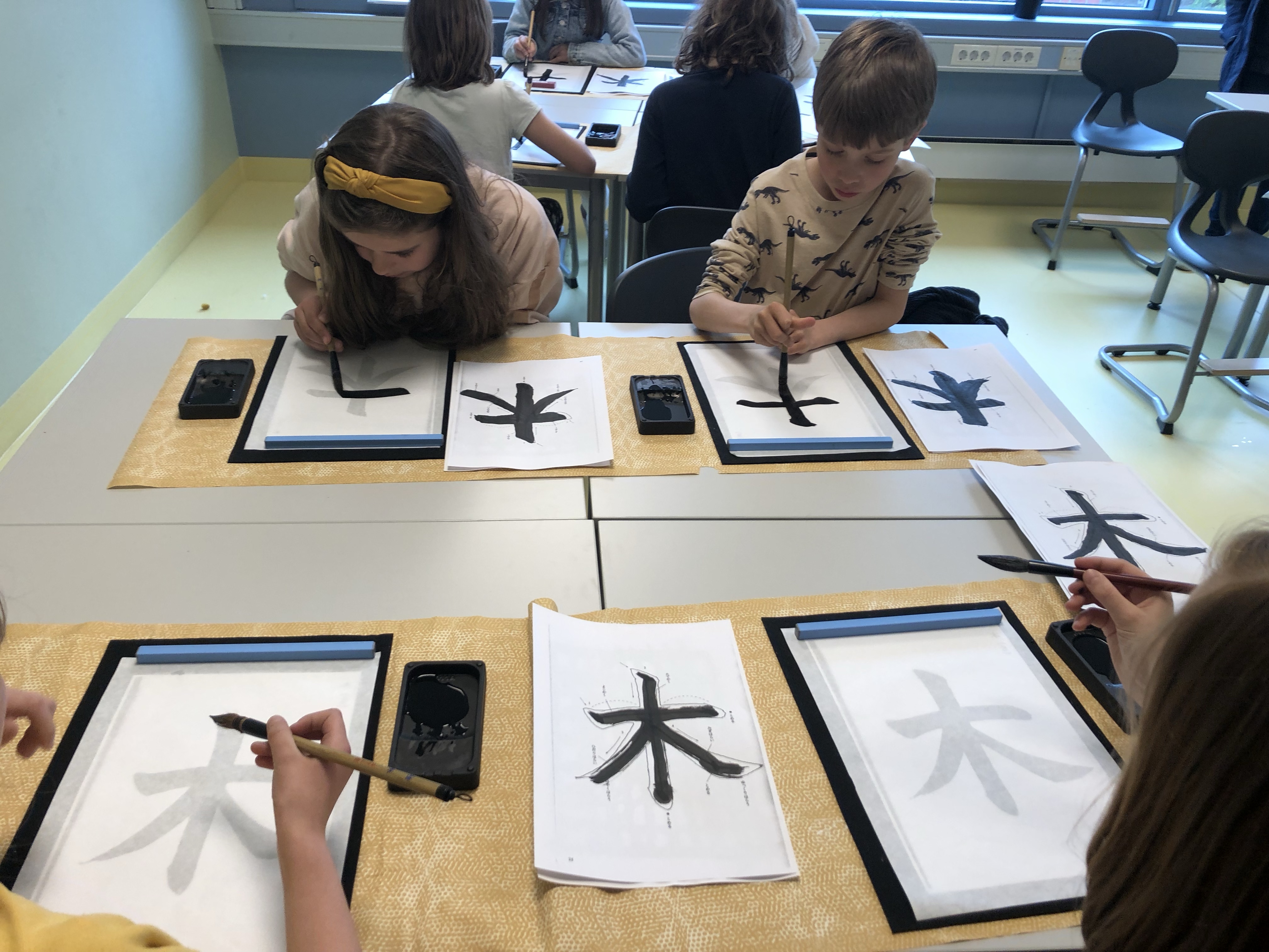 Try Japanese calligraphy – Japanese Language School for Multilinguals Oslo